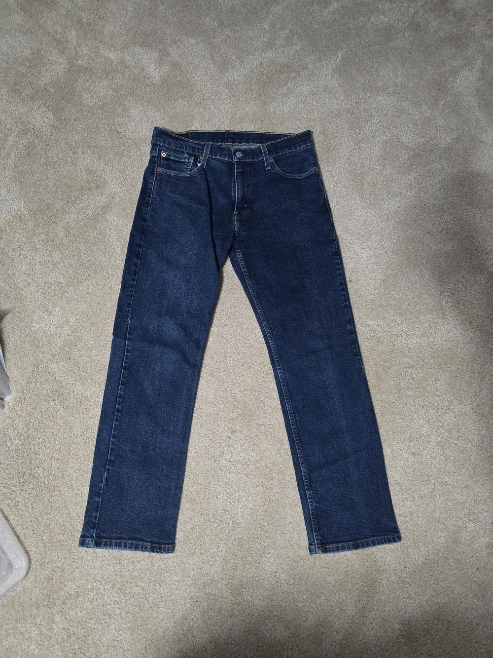 Levi's 514 Straight Fit Jeans Men's 33x30 Medium Dark Wash